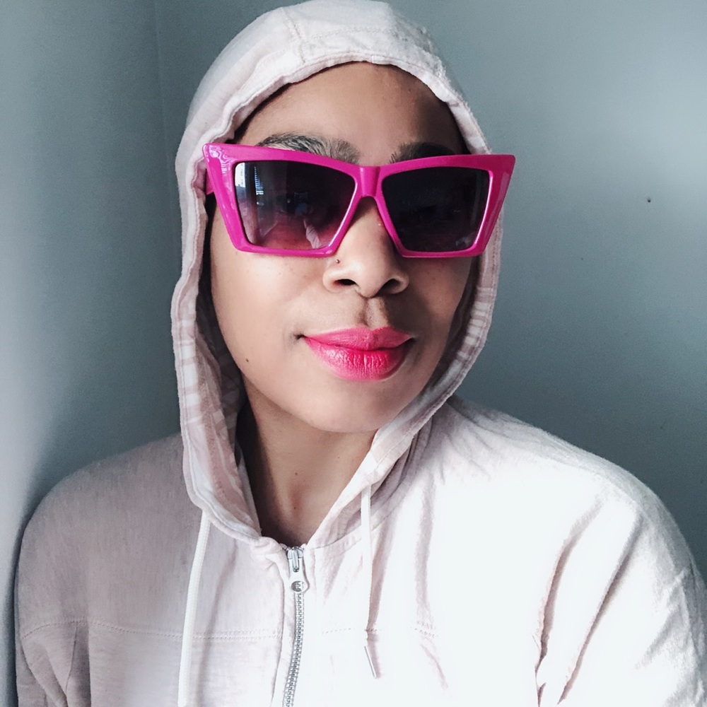 Square Cat Eye Sunglasses - image 5